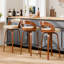 Ensemble de 2 tabourets de bar pivotants 29,2 po-258500003-258500014