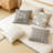 Pillow Covers Set of 4, Modern Sofa Throw Pillow Cover, Decorative Outdoor Linen Fabric Pillow Case for Couch Bed Car，Monogram Decorative Pillow Case, Home Decor-124844806