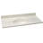 43 Inch Cultured Marble Vanity Top with Backsplash, Improved Package-264370695
