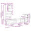 Unfinished Entertainment Centre for TVs up to 88" with Fireplace Included