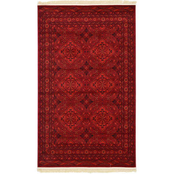 Lark Manor Amro Oriental Rug & Reviews | Wayfair