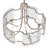 19Inch 5-Light Drum Chandelier-1294293599