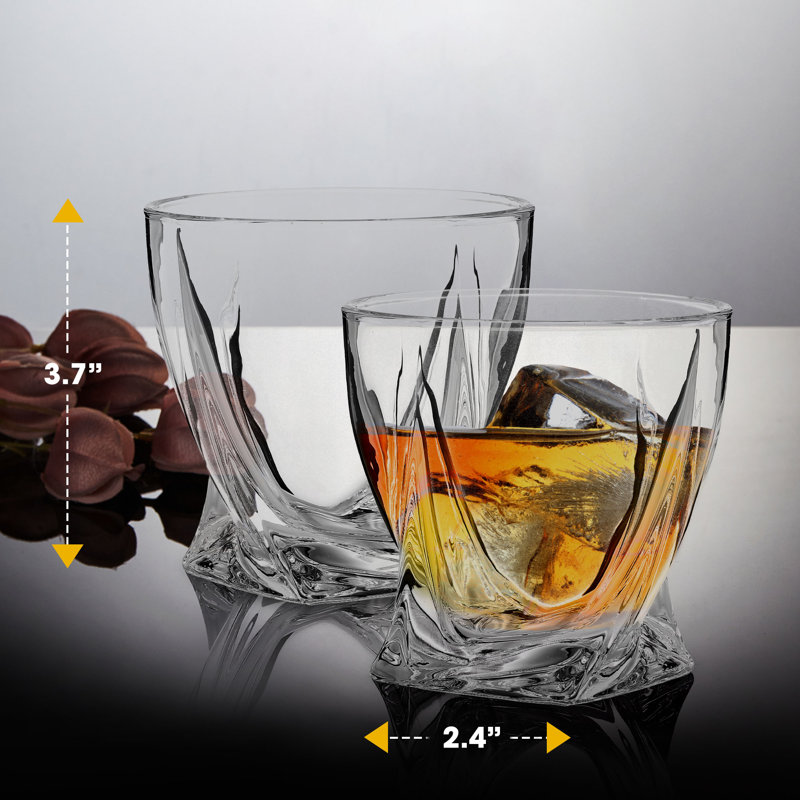 Andrejs 13.4oz. Handmade Crystal Whiskey Glass, 2