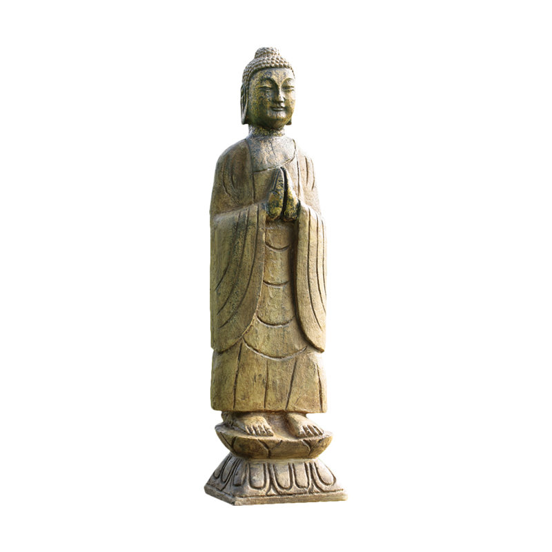 Meditating Buddha Garden Statue