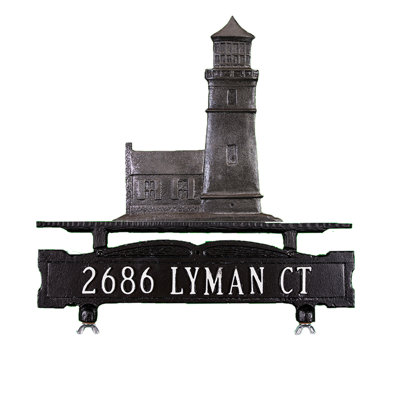 Metal Mailbox Sign