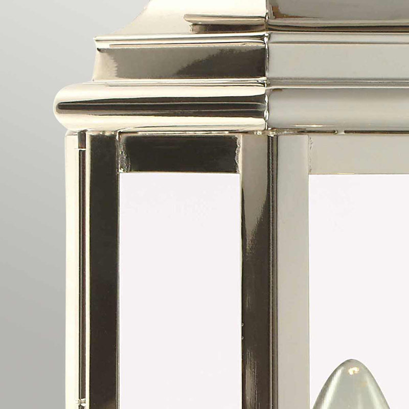 Rohrbaugh 30.5cm H Outdoor Wall Lantern, Polished Nickel