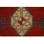 Tapis oriental pré-1900 à teinture végétale antique Kazak 4 x 7
