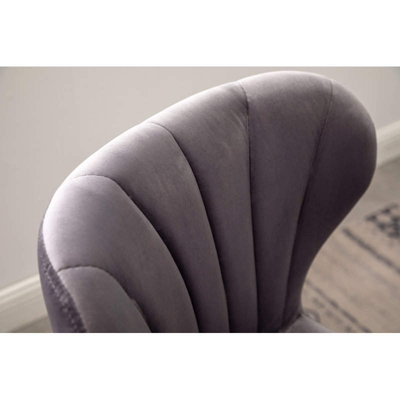 Ensemble de 2 tabourets de bar rotatifs réglables Ellston, Gris, Gris