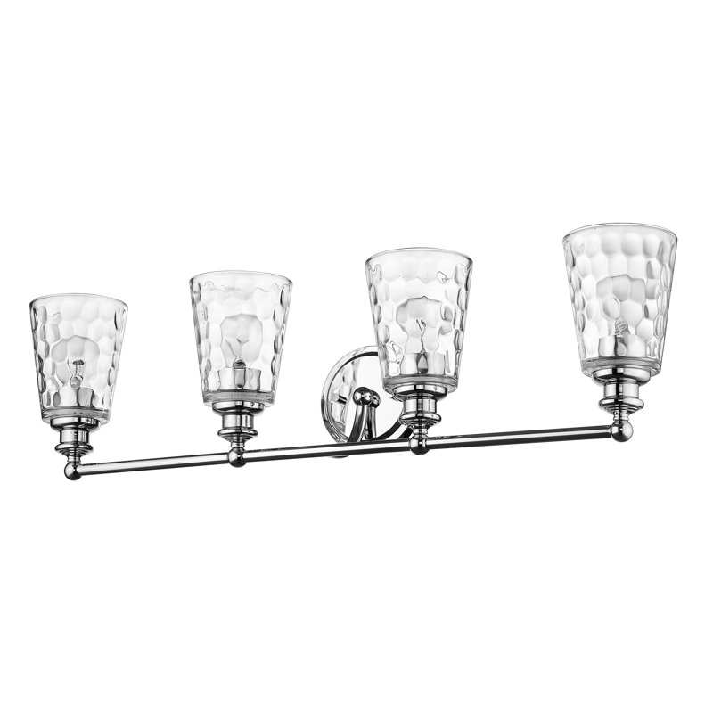 Fantine Dimmable Vanity Light, Chrome, 4 Lights