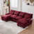 Chenille rouge Claret est en rupture de stock