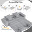 Canapé modulaire surdimensionné Boneless-750885558