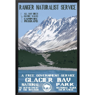 «Glacier Bay National Park», impression encadrée