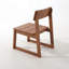 Ensemble de 2 chaises de jardin d'extérieur en PEHD au design moderniste pour des sièges écologiques et durables-1849180937