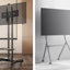 Meuble télé universel pivotant pour téléviseur de 32 à 80 pouces, support de table de table réglable en hauteur avec inclinaison, VESA maximum 600 x 400 mm (meuble télé)-851081240