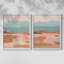 «Desert Sunrise I», reproduction encadrée de qualité supérieure - prête à être accrochée - aucun clou requis - aucun clou requis-569918325-569918331
