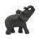 Boho 7" Polyresin Elephant Sculpture Decorative Figurine - 7" x 4" x 7"