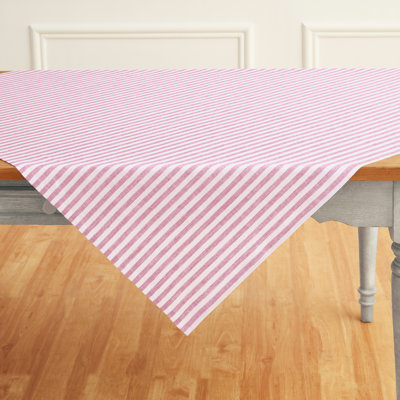 Amalfi Stripe - 100% Pure Linen Tablecloth