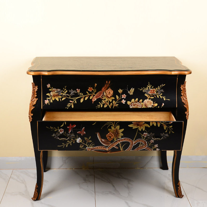 Console néo-classique en bois massif