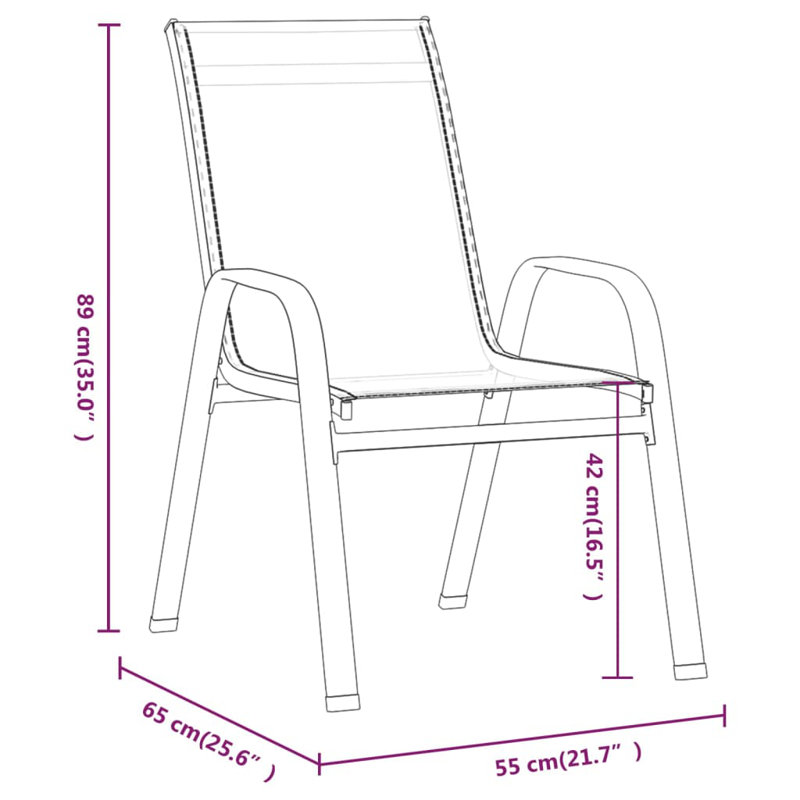 Janard Patio Dining Armchair, Grey