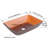 Wenty 13'' Glass Rectangular Bathroom Sink-93928873