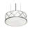 3 - Light Nickel LED Single Pendant