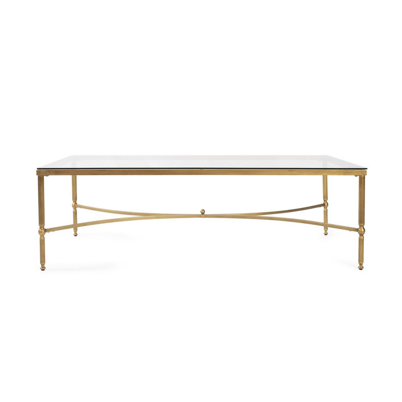 Bonnifait Antique Gold Rectangular Coffee Table