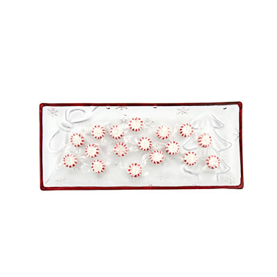 Plateau de service rectangulaire Christmas Wonderland