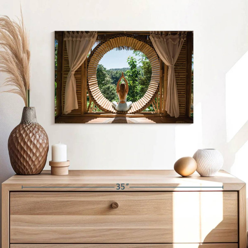 Kerrick Yoga Retreat, 16" H x 24" W