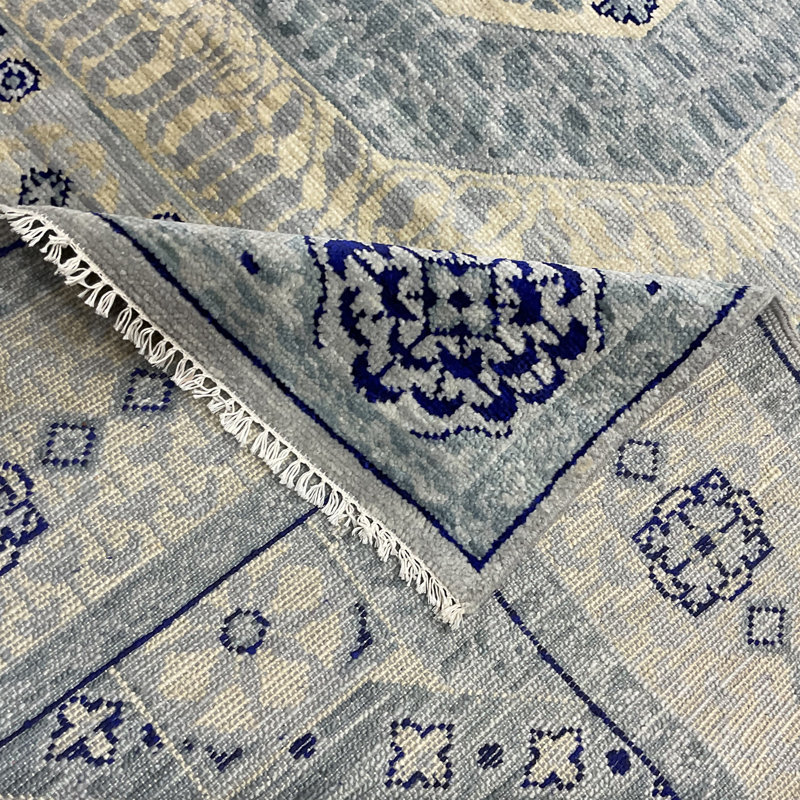 Tapis Indo en laine fait à la main Hero