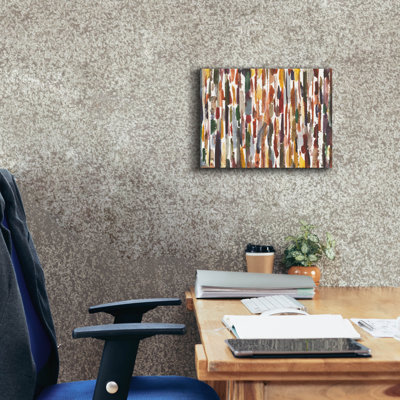  'Strata 1' by Cheryl Warrick Canvas Wall Art