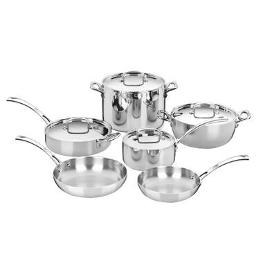 Cuisinart 10-In. Nonstick MultiClad Pro Skillet - Stainless