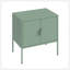 Buffet décoratif vert sauge-399382418