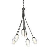 Flora 6 - Light Shaded Geometric Chandelier