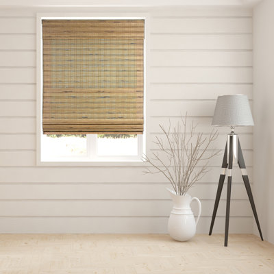 ARLO BLINDS Tuscan Sheer Bamboo Roman Shades