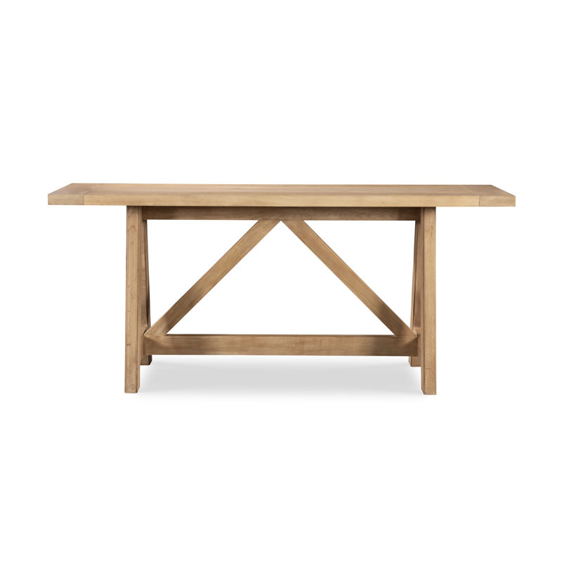 Open Sky 78'' W Solid Wood Console Table, Natural