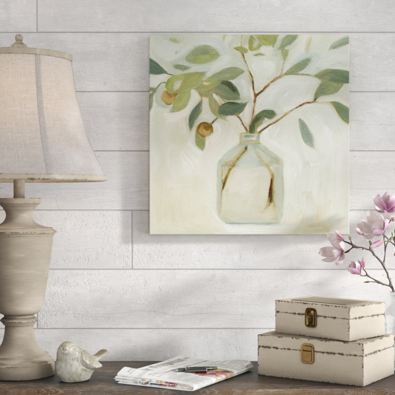 Arrangement I by Emma Scarvey - Painting, 76cm H x 76cm W, Wrapped Canvas