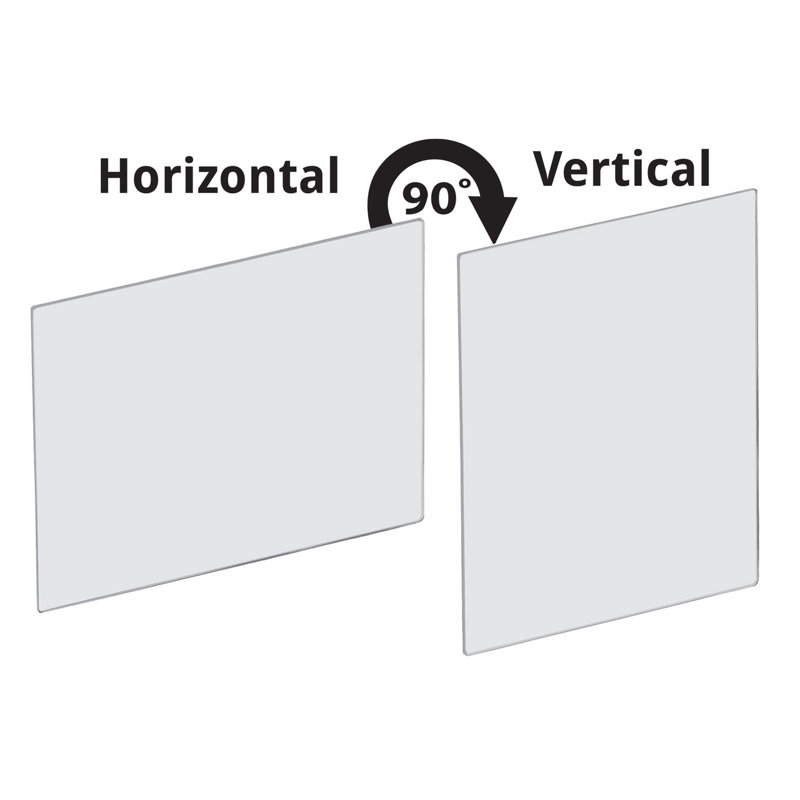 Clear Acrylic Plexiglass Protection Sheets, 18" x 24" Square Panels, 2-Pack