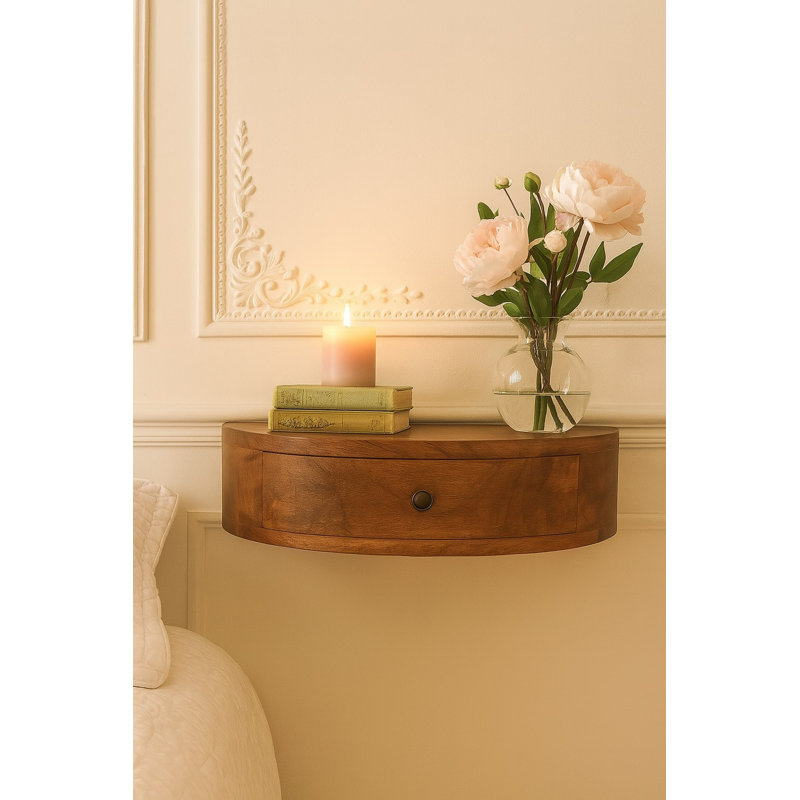 Annemaria 16'' W Solid Wood Nightstand