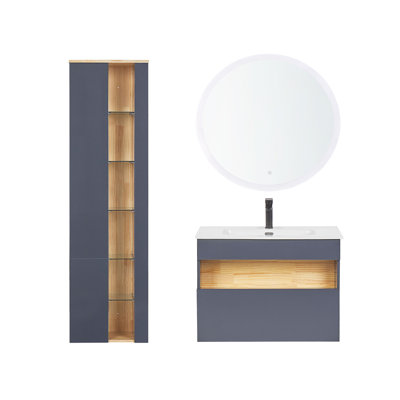 Eyitayo 450mm Single Bathroom Vanity with Ceramic Basin