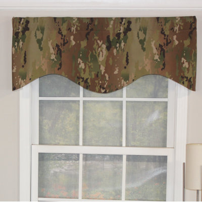 Cotton Scalloped Window Valance