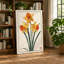 Daffodil Study Botanical - Wrapped Canvas-1443106850-1443106849