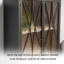 Black Bookcase with Glass Doors