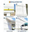 Ensemble d'abri de voiture robuste en acier 4 x 8 x 3,4 m - Abri de voiture/garage métallique avec structure renforcée - Toit vertical, résistant aux intempéries - Vent de 160 km/h / Neige de 170 kg/m² - Dimensions : 4 x 8 x 3,4 m, tuiles en acier blanc