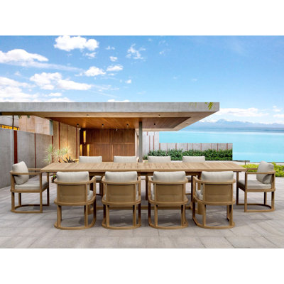 Junus Dining Table Set by Anderson Teak