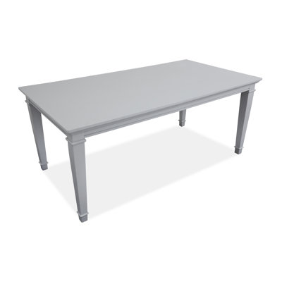 Table de salle à manger extensible grise