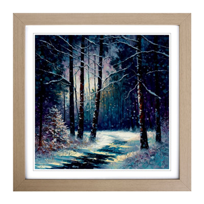 Single Picture Frame Print on Wood