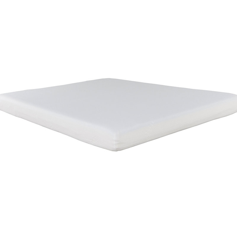 Matelas en mousse gélifiée de 6 po pour lit double - Minimise les perturbations de la mémoire - Housse