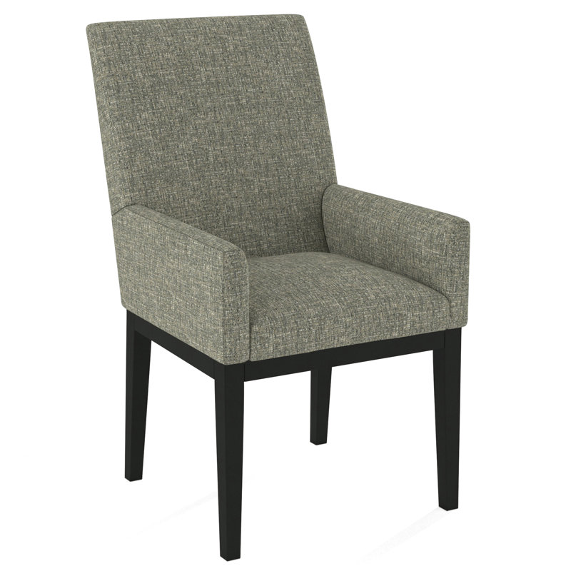 Upholstered Arm Chair, 61597-78, Black