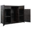 Armoire de bar en faux osier Havessa-129228524