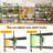 Shynar 60"W Shelving Unit, Heavy-duty Storage Shelves for Kitchen, Adjustable Garage Shelving-659719220